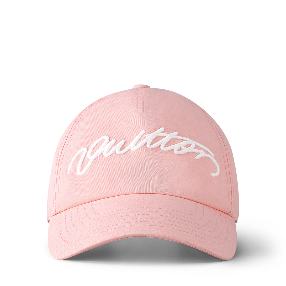 Louis Vuitton ベースボールキャップ アイボリー/ピンク Signature Cap - Luxury S00 Pink | LOUIS VUITTON